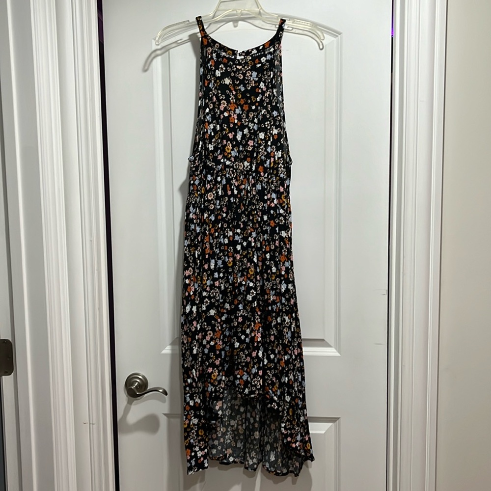Floral High-low Dress